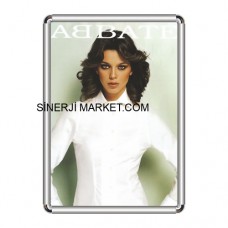 Tik Tak Çerçeve - Rondo Köşe Oval Alüminyum Çerçeve - B0 100X140 32MM