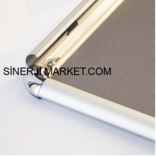 Tik Tak Çerçeve - Rondo Köşe Oval Alüminyum Çerçeve - B0 100X140 32MM