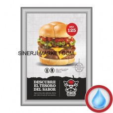 Tik Tak Çerçeve - Su Geçirmez Alüminyum Çerçeve - A2 42X59 32MM