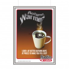 Tik Tak Çerçeve - Sürgülü Çerçeve A1 59X84CM Çift Taraflı