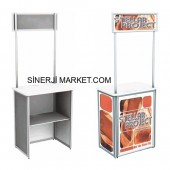 Panset Masa - Oval Alınlıklı 90cm