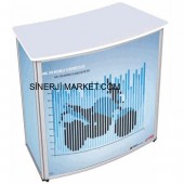 Panset Masa - Oval Kilitli 90cm
