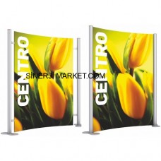Centro stand Oval 2 Panel