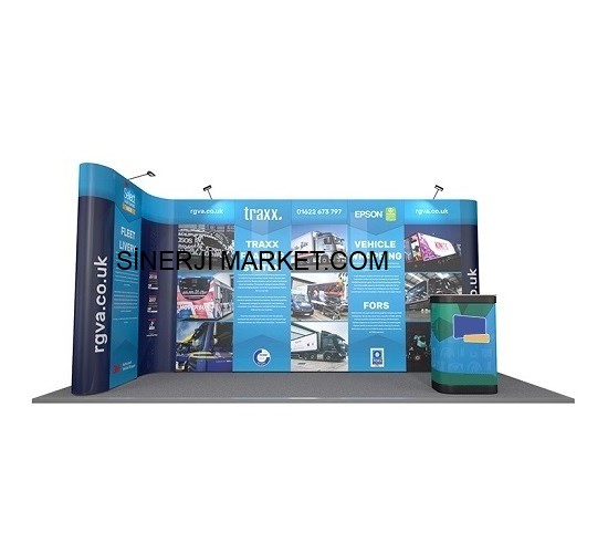 Örümcek Stand L Köşe Corner 1x5 Panel