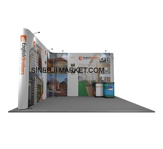 Örümcek Stand L Köşe Corner 5x5 Panel