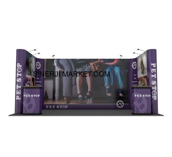 Örümcek Stand U Köşe Corner 2x5x2 Panel