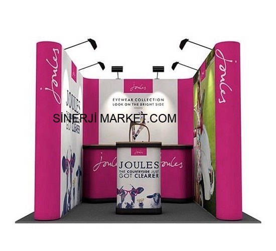 Örümcek Stand U Köşe Corner 3x2x3 Panel Örümcek Stand U Köşe Corner 3x2x3 Panel