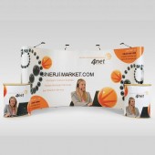 Örümcek Stand Oval 3x8 / 8 Panel
