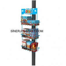 Plastik Çapraz Sergileme Standları - 15