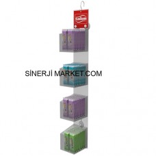 Plastik Çapraz Sergileme Standları - 23