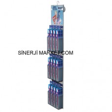 Plastik Çapraz Sergileme Standları - 38
