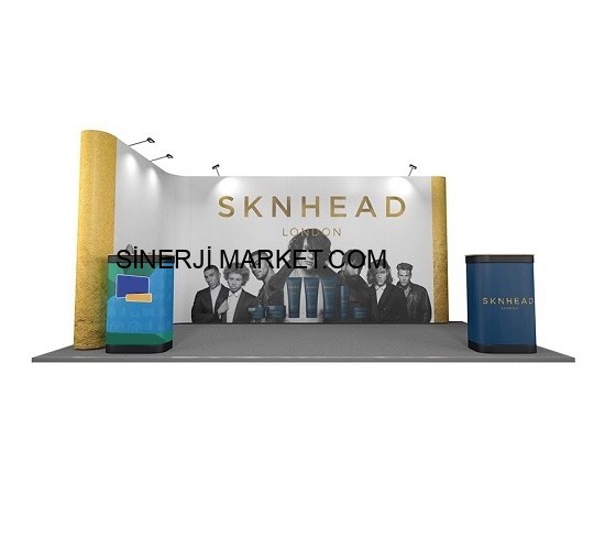 Pop Up Stand L Köşe Corner 2x5 Panel