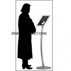 Bilgilendirme Panosu Rondo Köşe Eğimli A3