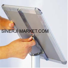 Bilgilendirme Panosu Tek Taraflı Gönye Köşe A3